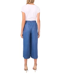 Vince Camuto Women's Smocked Waist Wide Leg Pants