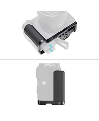 SmallRig L-Shape Mount Plate with Silicone Handle for Canon Eos R50 V Camera