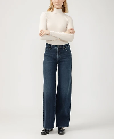 Silver Jeans Co. Women's Isbister High Rise Wide Leg