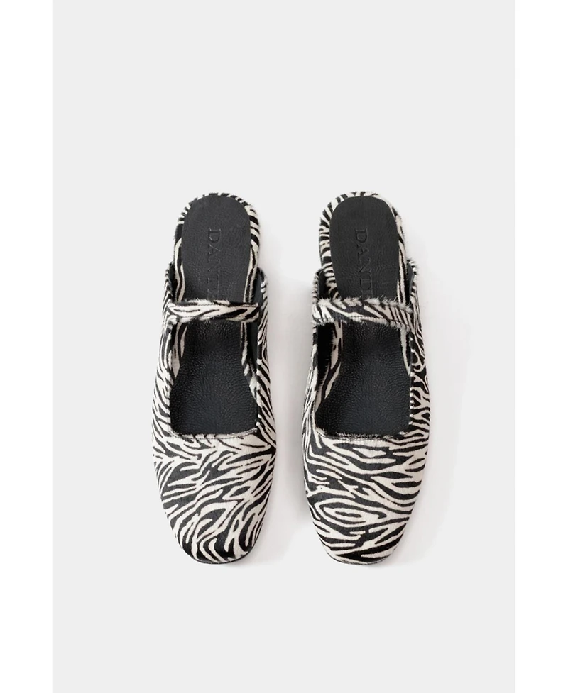 Leather Ballerinas Mara Zebra By Dante