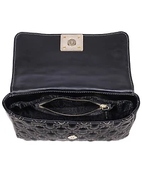True Religion Horseshoe Quilted Flap Shoulder Bag