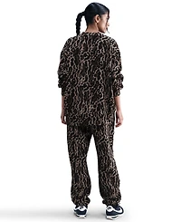 Nike Women's High-Waisted Oversized Printed Sweatpants