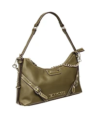 True Religion Smooth Pu Belted Shoulder Bag