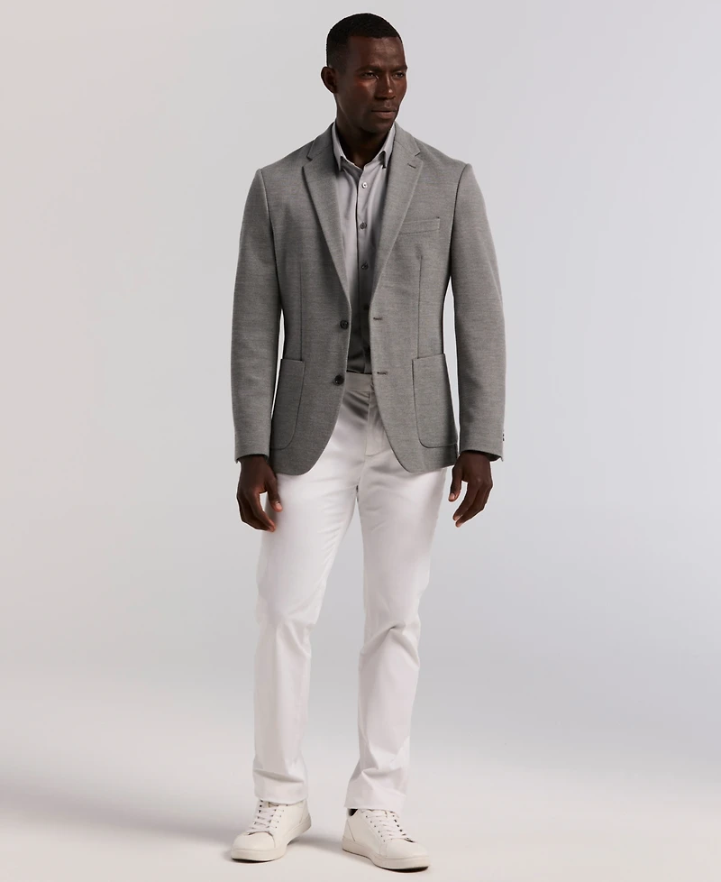 Perry Ellis Men's Single Breasted Textured Blazer Jacket