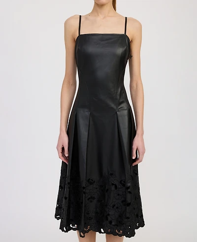 En Saison Women's Nelly Square Neck Midi Dress