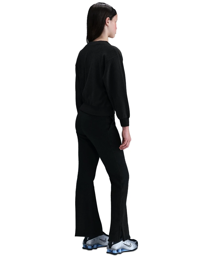 Nike Girls 7-16 Fleece Flared Leg Pants