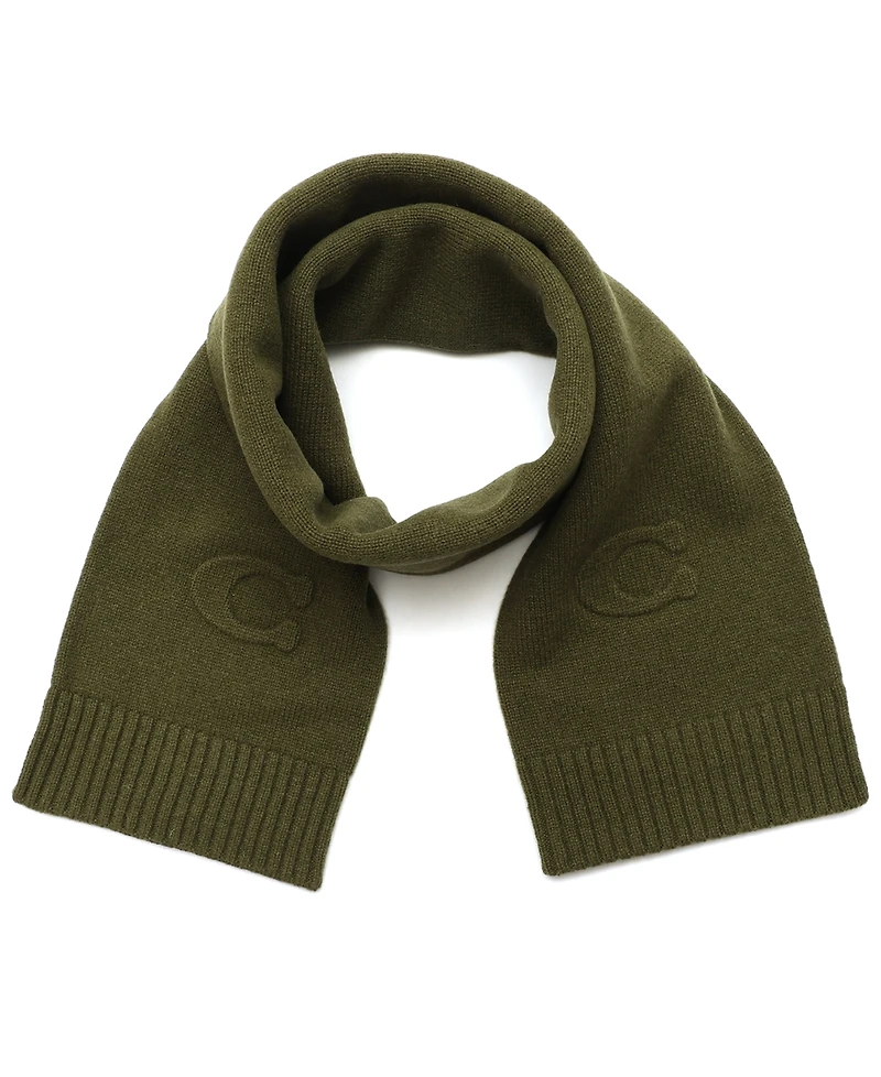 Coach Women's Embossed Knit Muffler