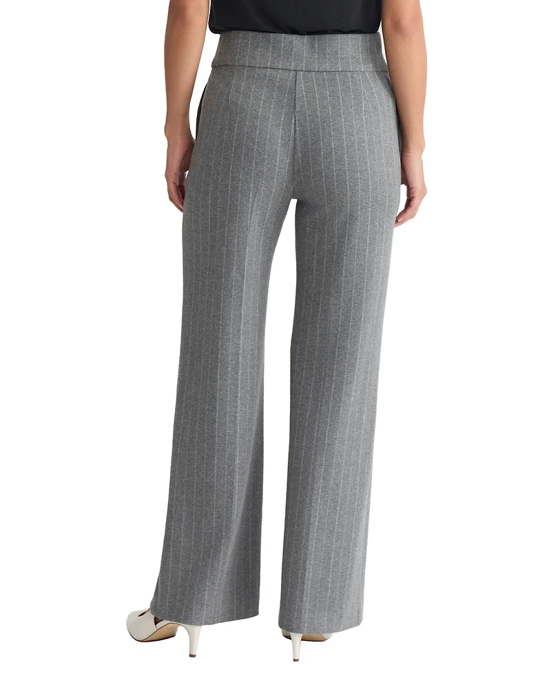 Jones New York Petite Pull On Wide Leg Pants