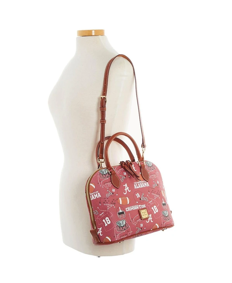 Dooney & Bourke Alabama Crimson Tide Game Day Zip Satchel