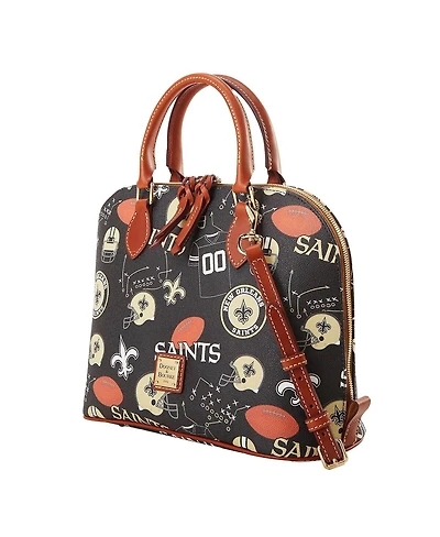 Dooney & Bourke New Orleans Saints Game Day Zip Satchel