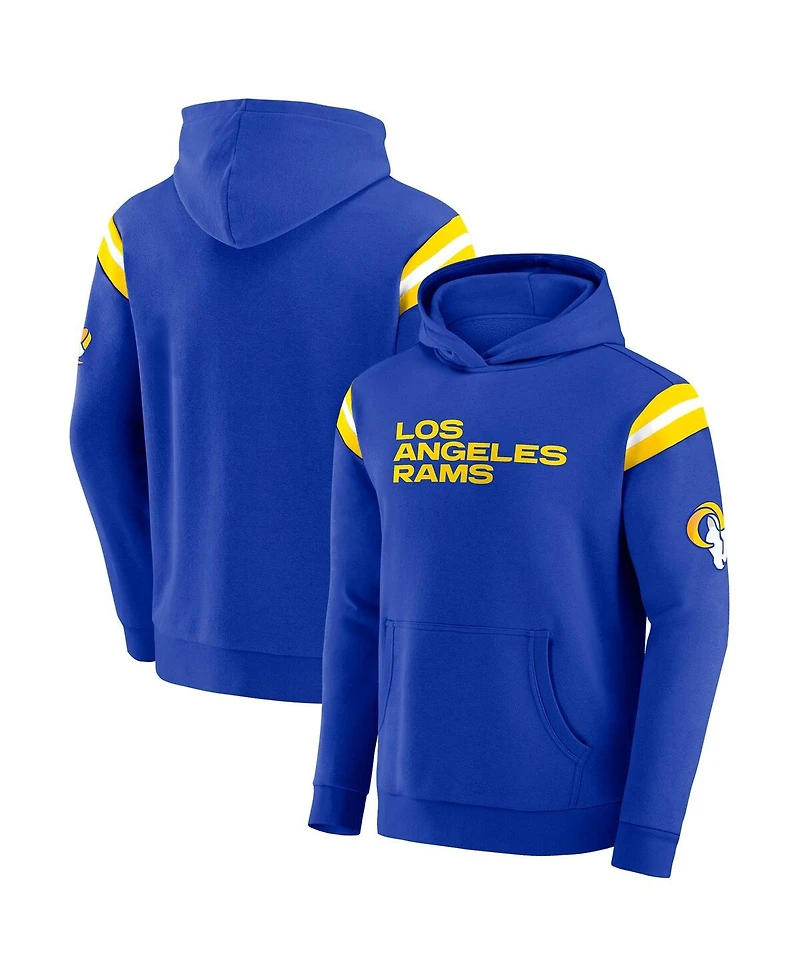 Darius Rucker Collection by Fanatics Men's Royal Los Angeles Rams Football Washed Pullover Hoodie