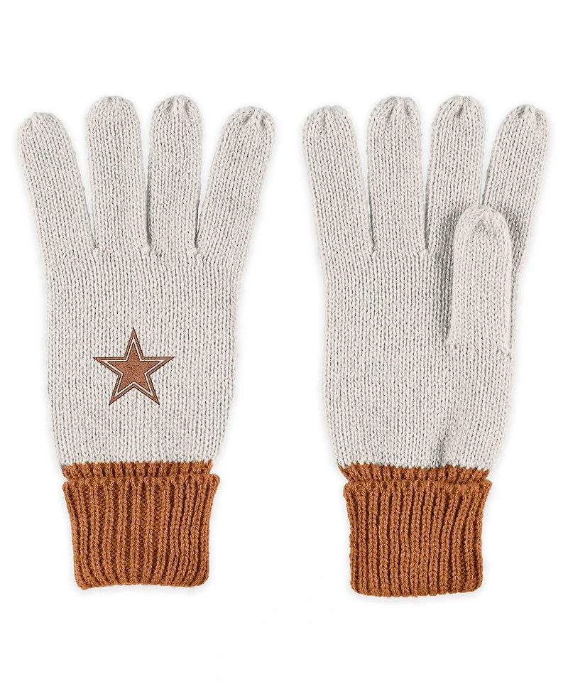 Wear by Erin Andrews Women's 2-Piece Dallas Cowboys Tonal Scarf and Glove Set