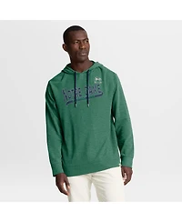 Fanatics Men's Green Notre Dame Fighting Irish Hometown Premium Huddle Up Long Sleeve Hoodie T-Shirt