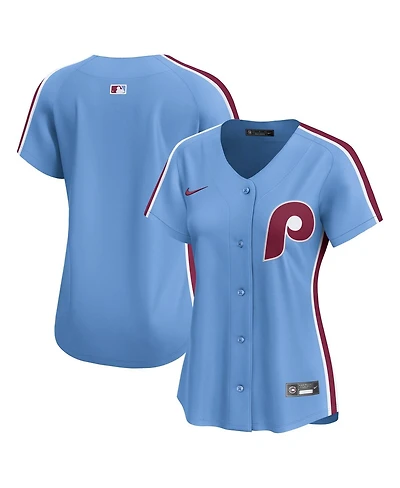 Nike Women's Light Blue Philadelphia Phillies Alternate Limited Jersey