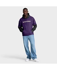 Fanatics Men's Purple Baltimore Ravens Helmet Pullover Hoodie