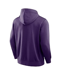Fanatics Men's Purple Baltimore Ravens New Horizons Heritage Pullover Hoodie