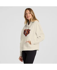 Fanatics Women's Cream Chicago Bears Dove Legacy Pullover Hoodie