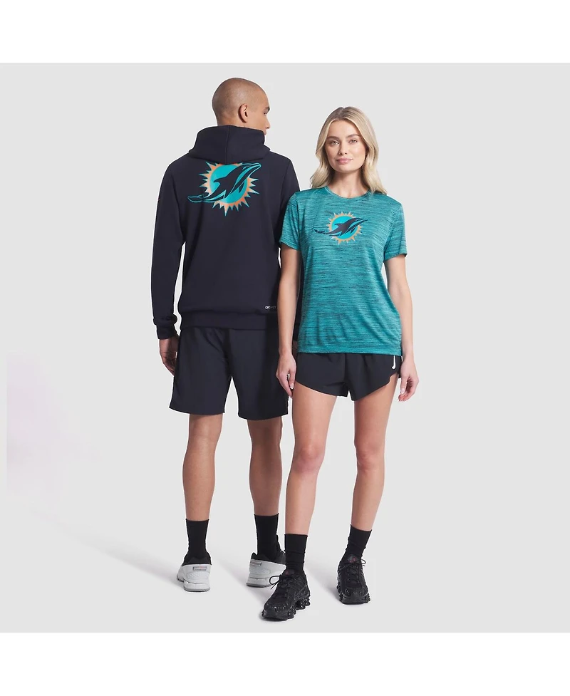 Nike Women's Turbo Green Miami Dolphins 2025 Rivalries Collection Sideline Velocity Dri-fit T-Shirt