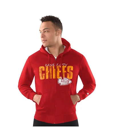 Starter Men's Kansas City Chiefs Scout Full-Snap Varsity Jacket