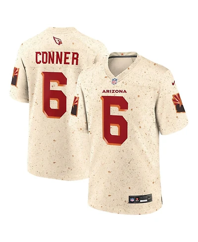 Nike Men's James Conner Natural Arizona Cardinals 2025 Rivalries Collection Game Jersey
