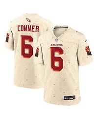 Nike Men's James Conner Natural Arizona Cardinals 2025 Rivalries Collection Game Jersey