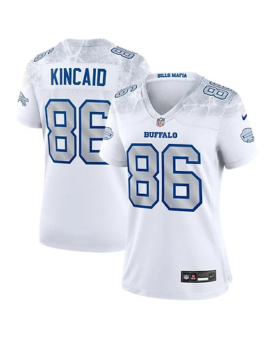Nike Women's Dalton Kincaid White Buffalo Bills 2025 Rivalries Collection Game Jersey