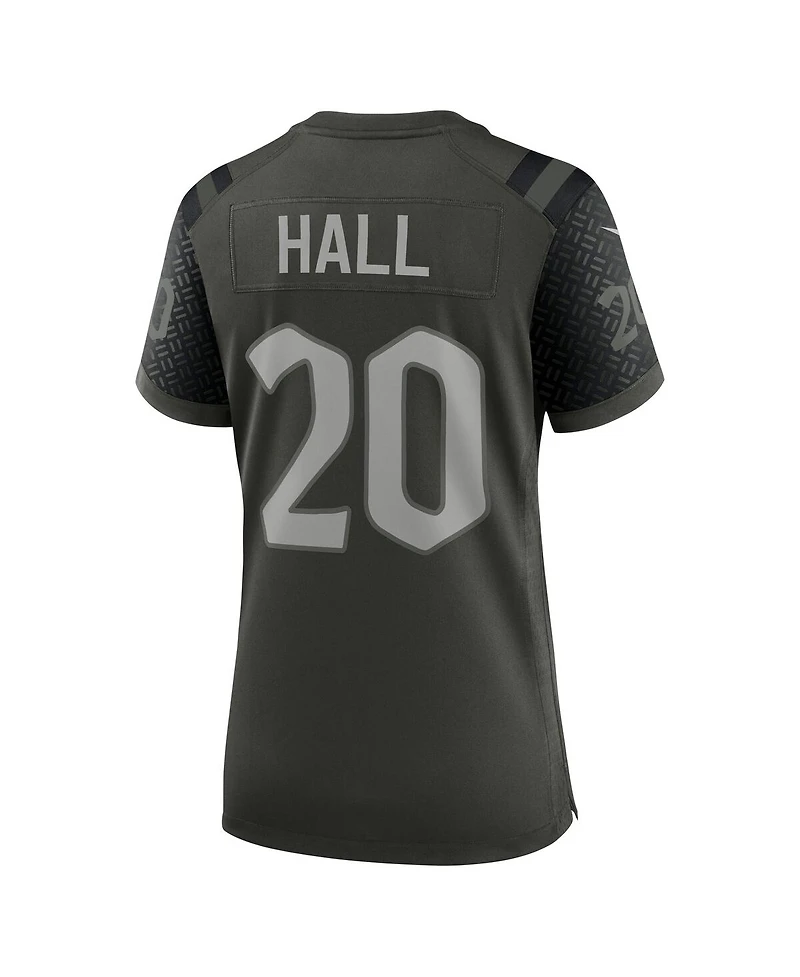 Nike Women's Breece Hall Gotham Green New York Jets 2025 Rivalries Collection Game Jersey