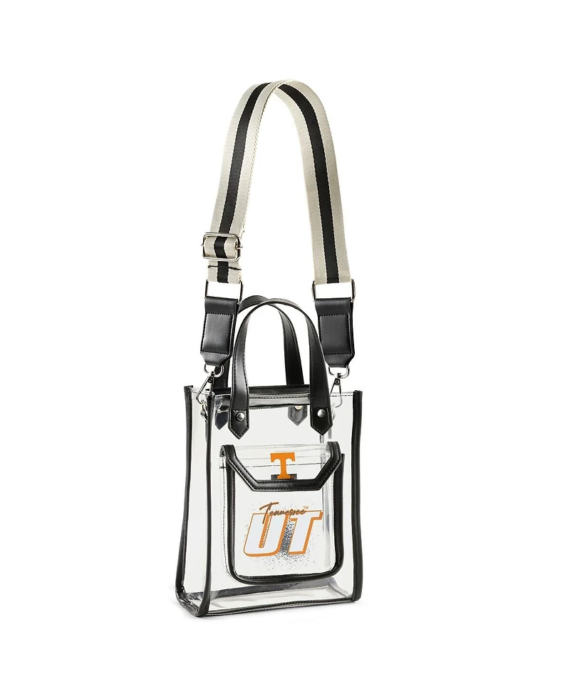 Wear by Erin Andrews Tennessee Volunteers Clear Stadium Crossbody Purse with Coin Pouch