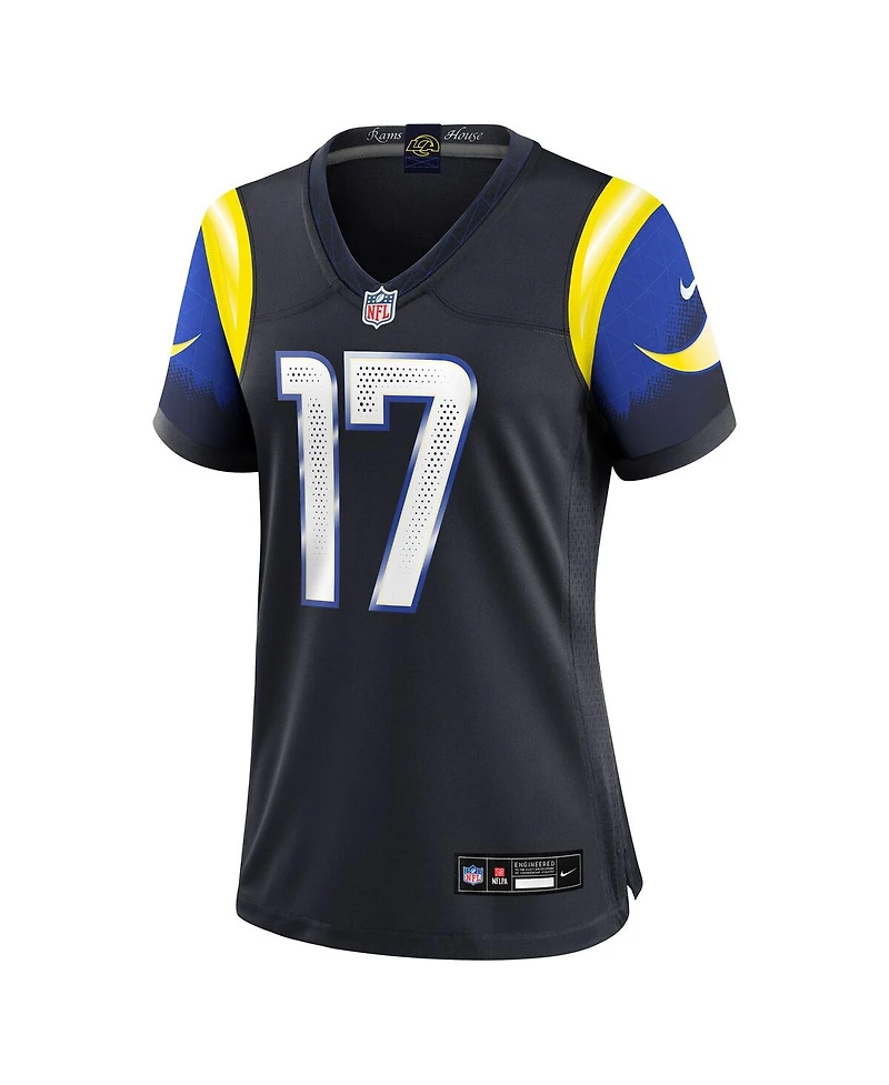 Nike Women's Davante Adams Midnight Blue Los Angeles Rams 2025 Rivalries Collection Game Jersey