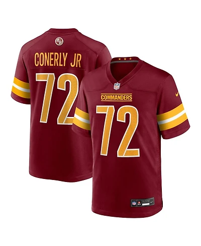 Nike Men's Josh Conerly Jr. Burgundy Washington Commanders 2025 Nfl Draft First Round Pick Game Jersey