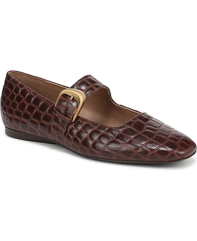 Naturalizer Women's Cosmic Square Toe Mary Jane Ballet Flats