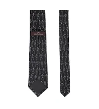 Trafalgar Big & Tall Davy Bones the Dancing Skeleton Silk Novelty Necktie
