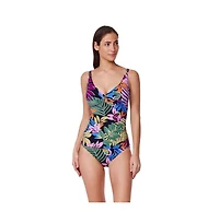 Profile by Gottex Womens Costa Del Sol D-Cup Tankini Top