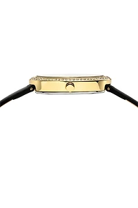 Porsamo Bleu Women's Topaz Eloise Genuine Leather Band Watch 1351BELL