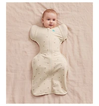Love To Dream Baby Transition Bag Sleep Sack - Cotton Fleece 1.5 Tog Olive Large (19-24lbs)