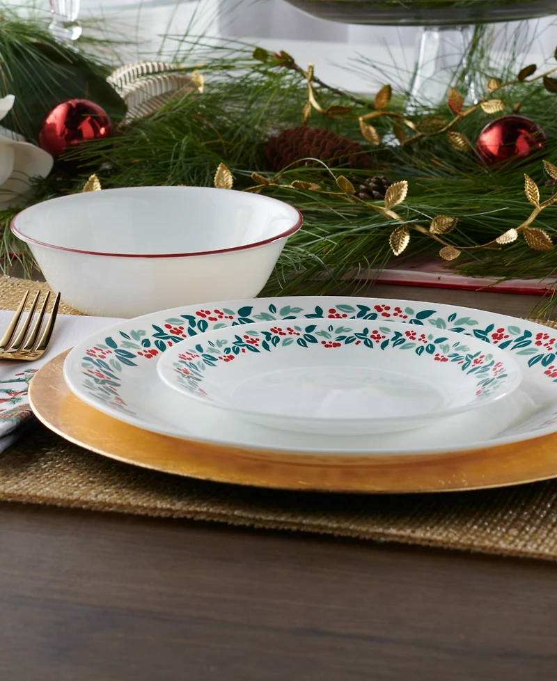 Corelle Be Merry 18-Pc. Dinnerware Set, Service For 6