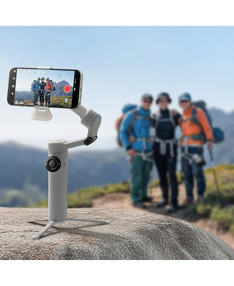 Insta360 Flow 2 3-Axis Ai-Powered Smartphone Gimbal with Ai Tracker, Stone Gray