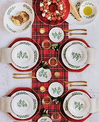 Vietri Aria Holiday Dinner Plate