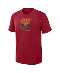 Nike Men's Red Arizona Cardinals 2025 Rivalries Collection Slub Dri-fit T-Shirt