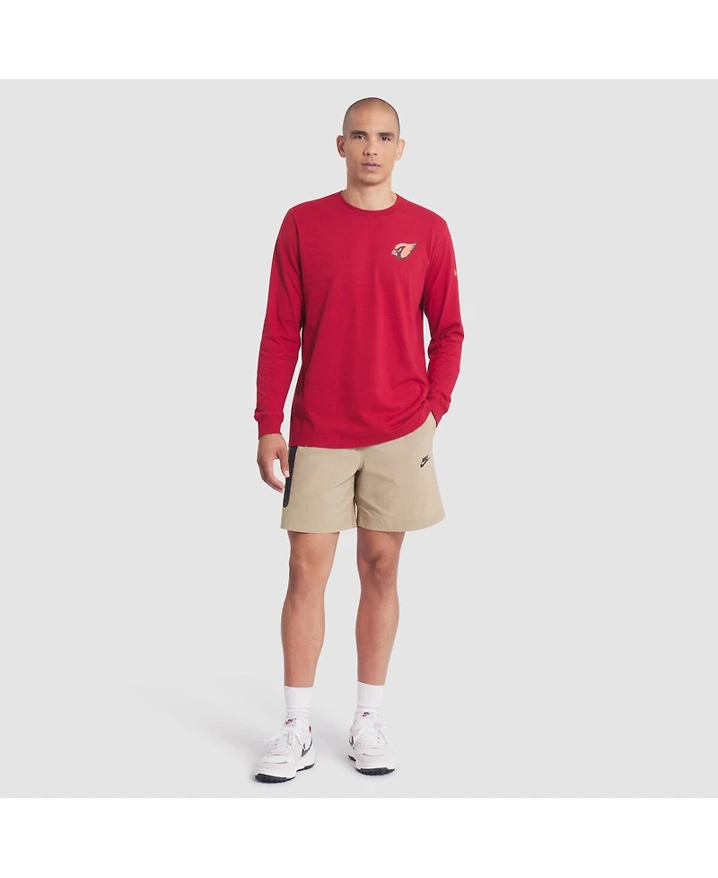 Nike Men's Red Arizona Cardinals 2025 Rivalries Collection Essential Long Sleeve T-Shirt