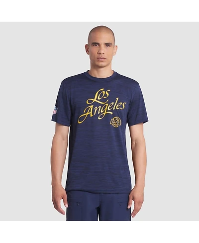 Nike Men's Midnight Blue Los Angeles Rams 2025 Rivalries Collection Sideline Velocity Dri-fit T-Shirt