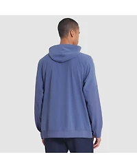 Nike Men's Storm Blue New England Patriots 2025 Rivalries Collection Sideline Anorak Half-Zip Hoodie Jacket