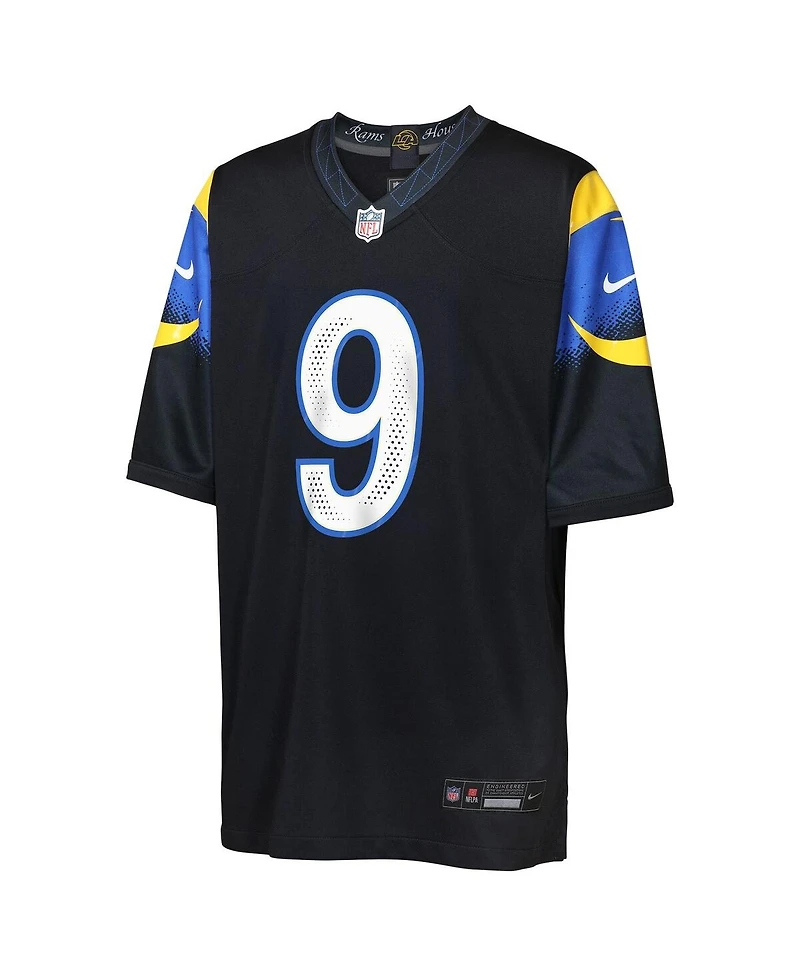 Nike Big Boys and Girls Matthew Stafford Midnight Blue Los Angeles Rams 2025 Rivalries Collection Game Jersey