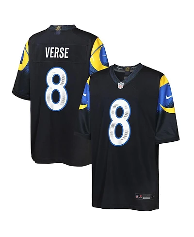 Nike Big Boys and Girls Jared Verse Midnight Blue Los Angeles Rams 2025 Rivalries Collection Game Jersey
