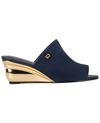 Donna Karan New York Women's Wedge Heel Mules