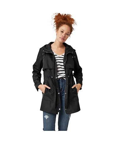 ellos Women's Hooded Anorak Jacket