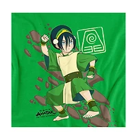 Avatar The Last Airbender Men's Toph Rock Slide T-Shirt