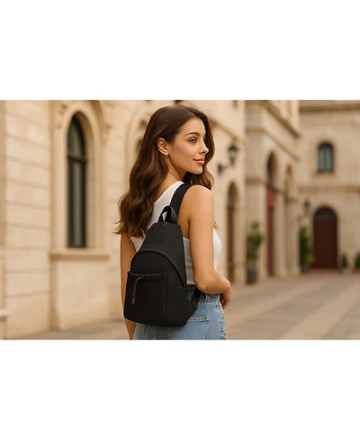 Seamless Outdoors Travel Sing Bag With Front Pocket