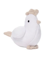 Lambs & Ivy Farm 3-Piece Infant/Baby Plush Toy Gift Set - Sheep, Cow, Chicken