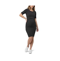 Ripe Maternity Mia Short Sleeve Nursing Dress